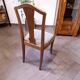 Set of 4 Art Nouveau dining chairs