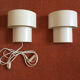 Vintage wall lamps.