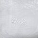 Four table serviettres XIXth embroidered "Elodie"