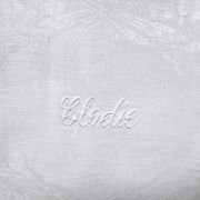 Quatre serviettres de table XIXème brodées "Elodie"