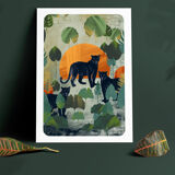 Illustration "Felines" A3