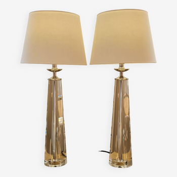 Pair of eichholtz lamp chaumon model