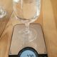 8 verres à pied en cristal d'Arques