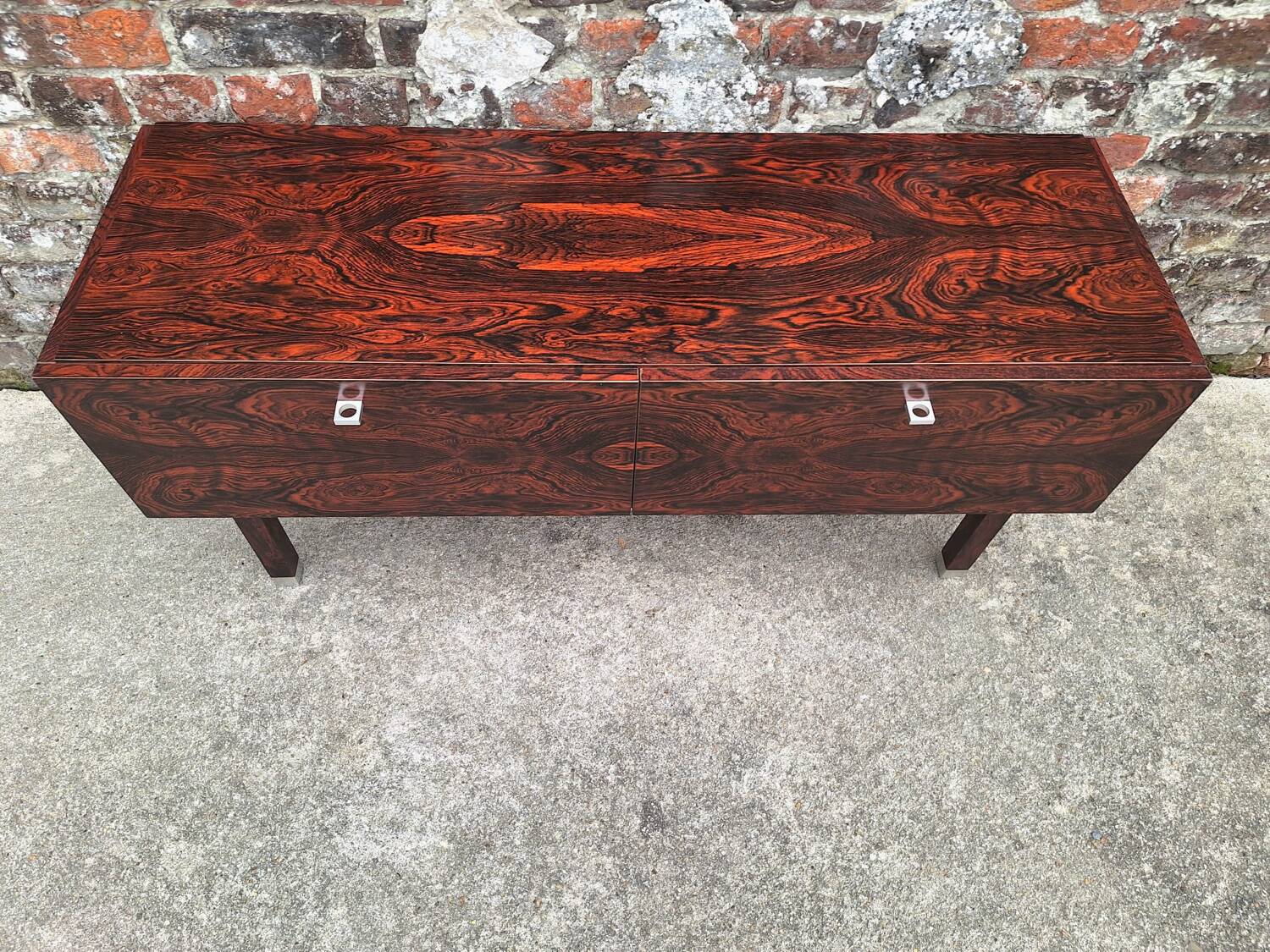 Vintage sideboard, old TV cabinet