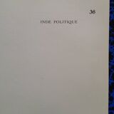 a geographical map from Atlas Quillet year 1925 map: political India