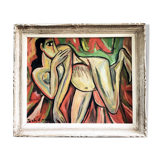 Cubist painting by Boris Chatzmann