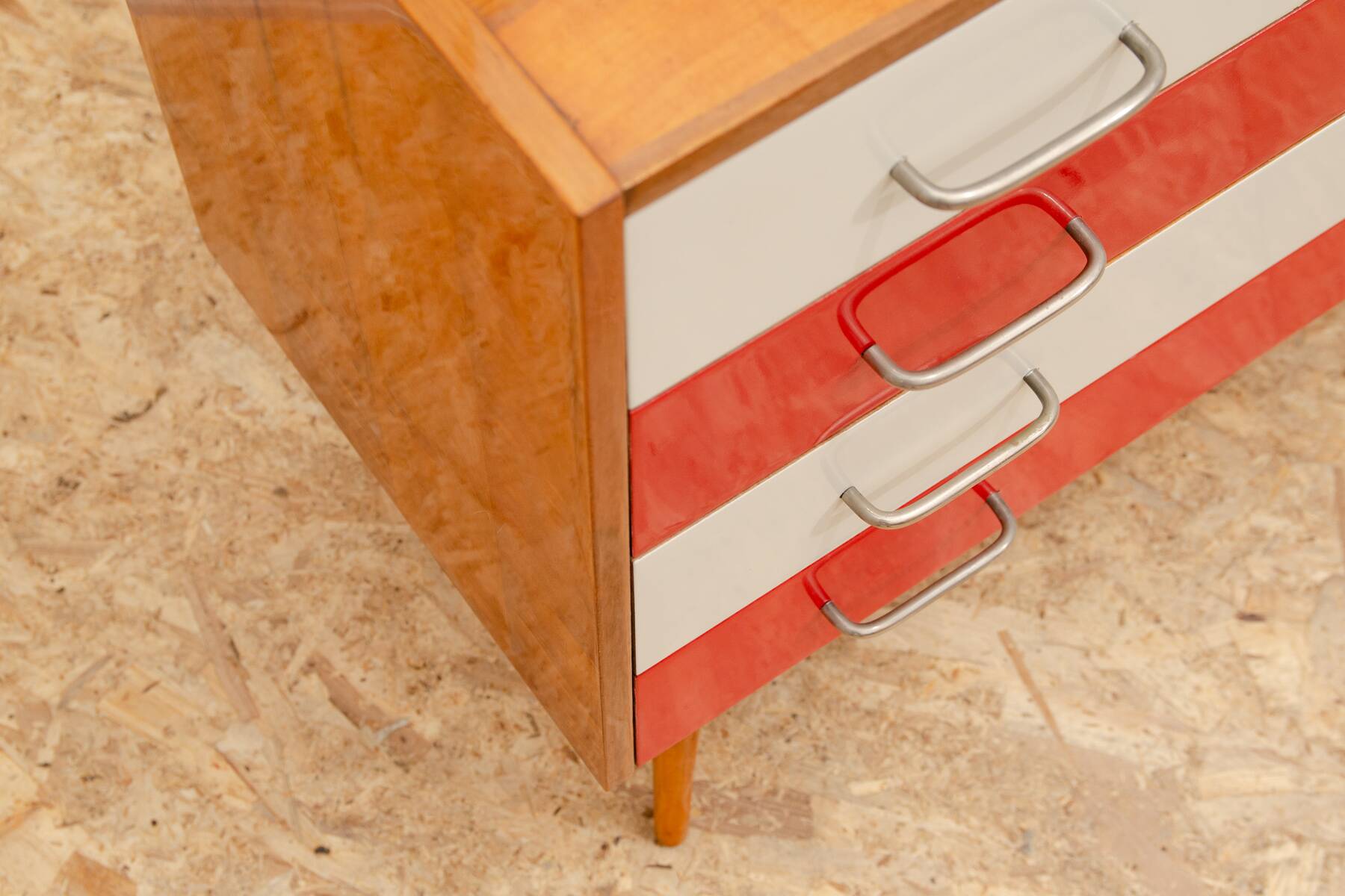 Mid century Eastern Bloc Vintage chest of drawers, 1970´s, Czechoslovakia