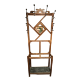 Porte manteaux ancien en chêne