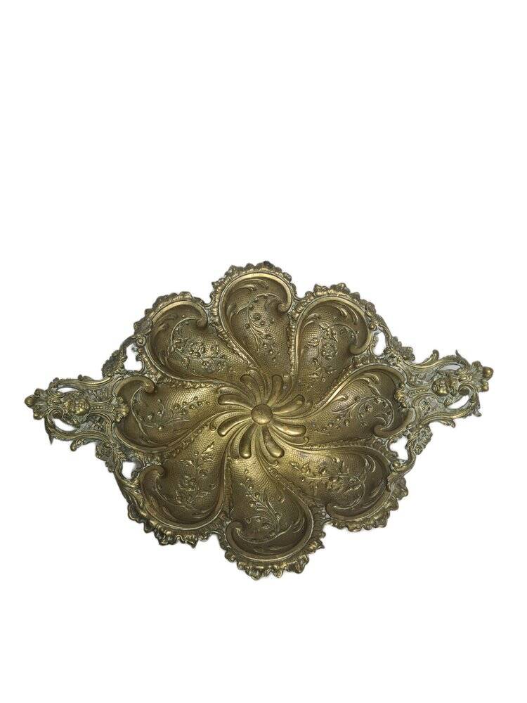 Art Nouveau fruit bowl on stand from Brothers Henneberg, Poland, 1900s