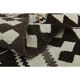 Tapis vintage turc en laine et coton beige noué à la main, années 1970