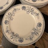 Ancien service de table 26 pièces - Keller et Guérin Lunéville modèle "Lutèce"