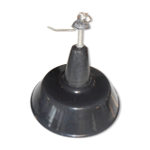 Industrial suspension black white enamelled iron