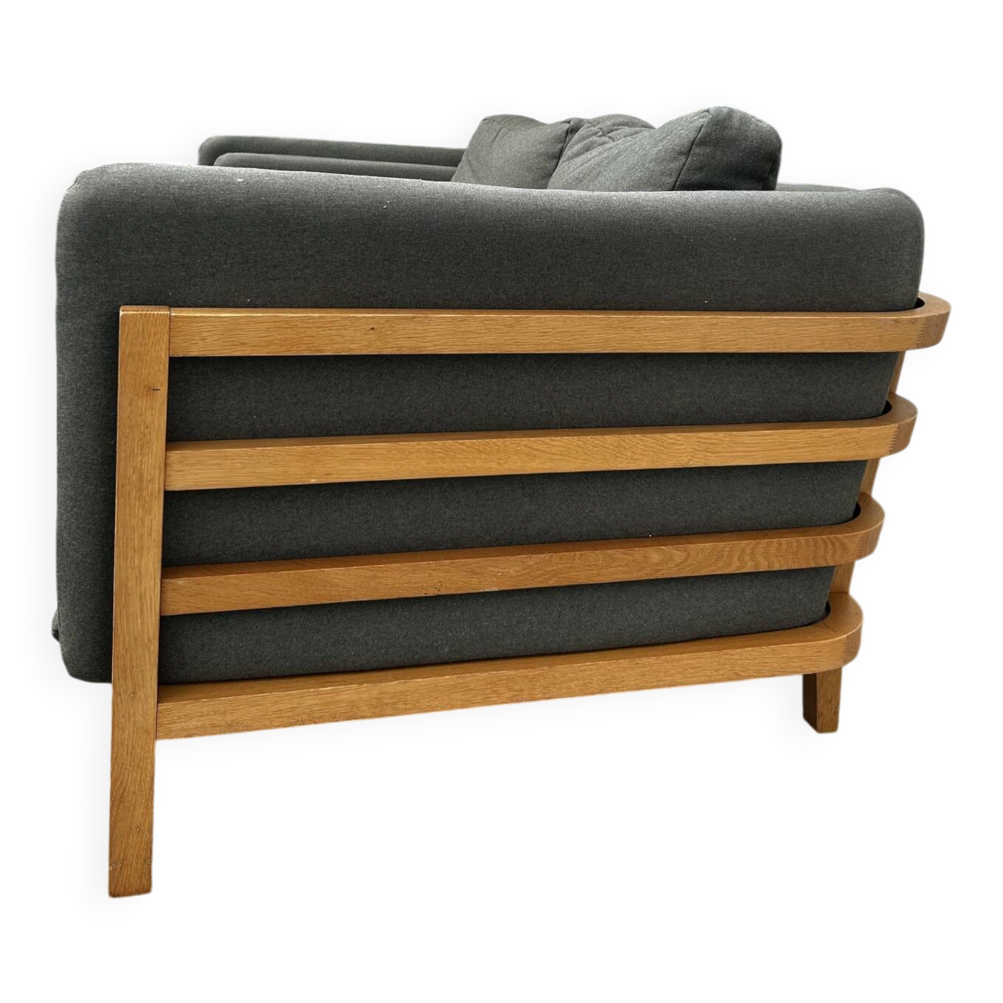 Habitat sofa (oak frame)