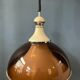 Large Space Age suspension Stilux Milano mid-century