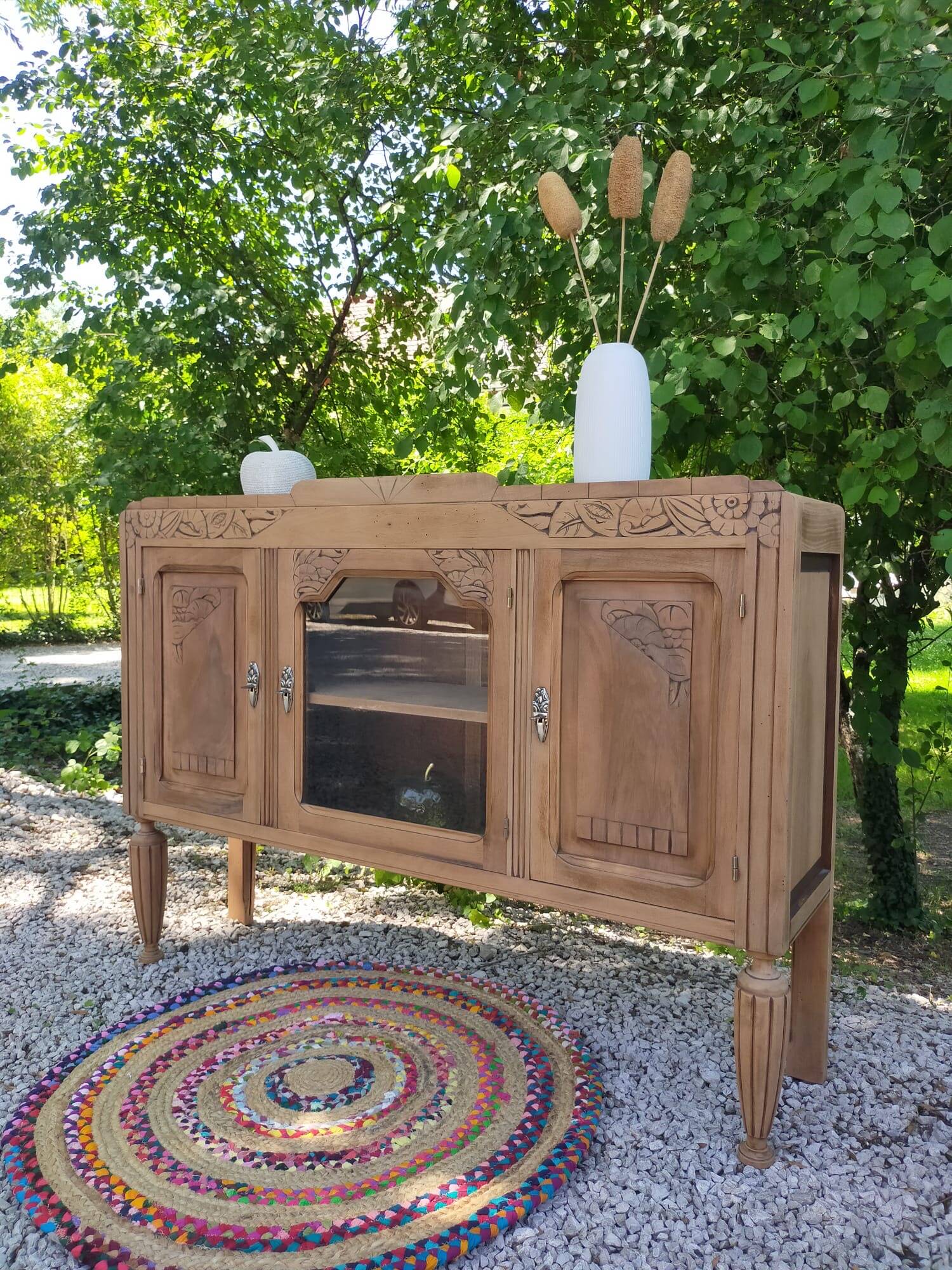 Buffet Art déco ancien rénové