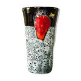 Lava Vallauris vase from the 70s