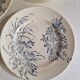 Lot De 9 Assiettes Plates Terre De Fer