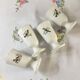 4 vintage mazagrans porcelain Manufacture Pillivuyt