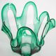 "Scarf" Vase Artisan Large Vintage Mid-Century Glass Vase