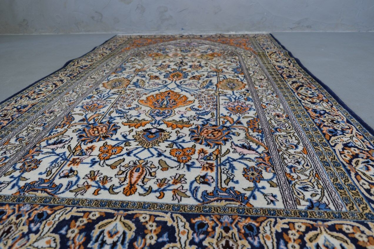 Hand-Woven Middle Persian Rug, 1960