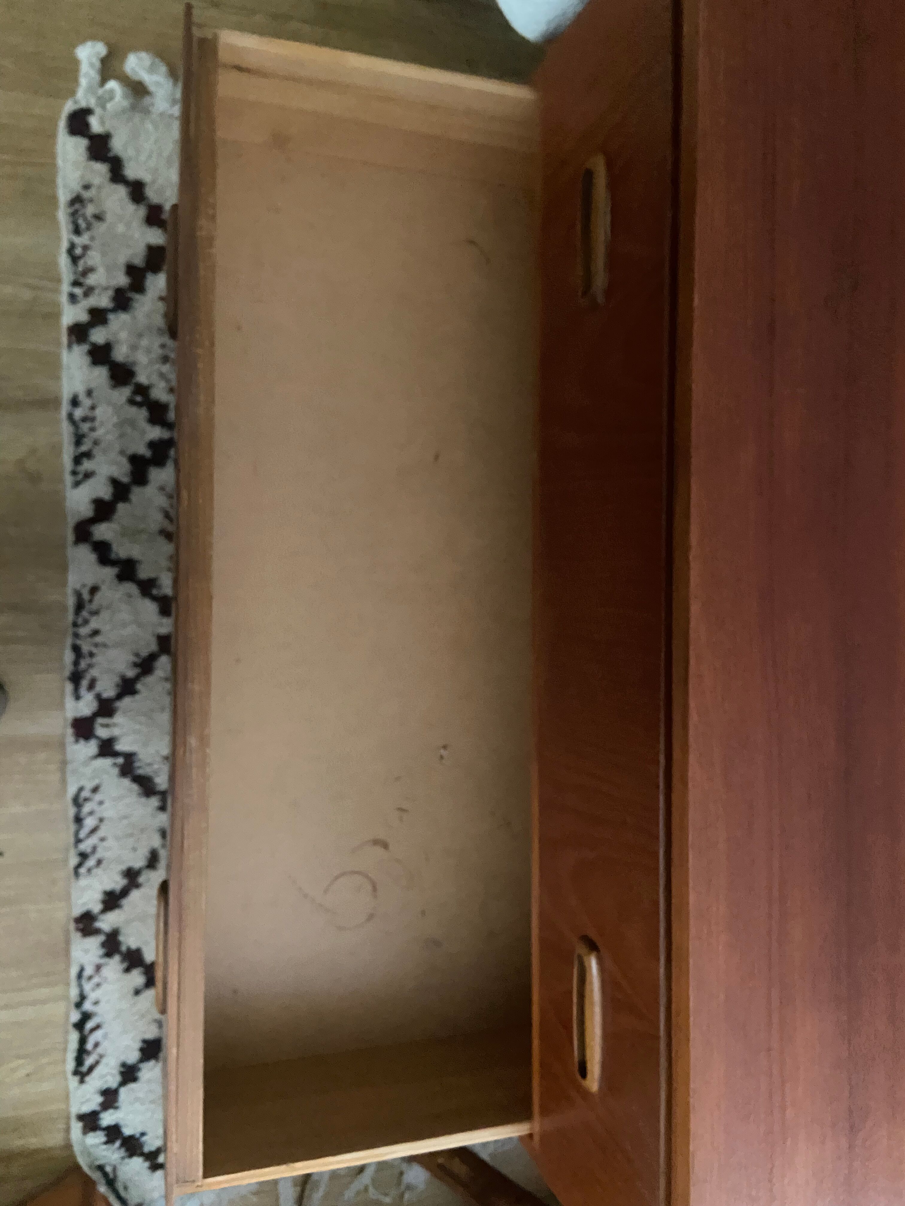 Scandinavian chest of drawers in teak