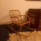 Rocking-chair en rotin pour enfant