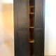Armoire parisienne vintage noire