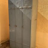 Vintage metal wardrobe