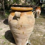 Terracotta pot jar
