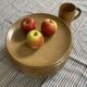 8 assiettes plates en grès de Berne vintage