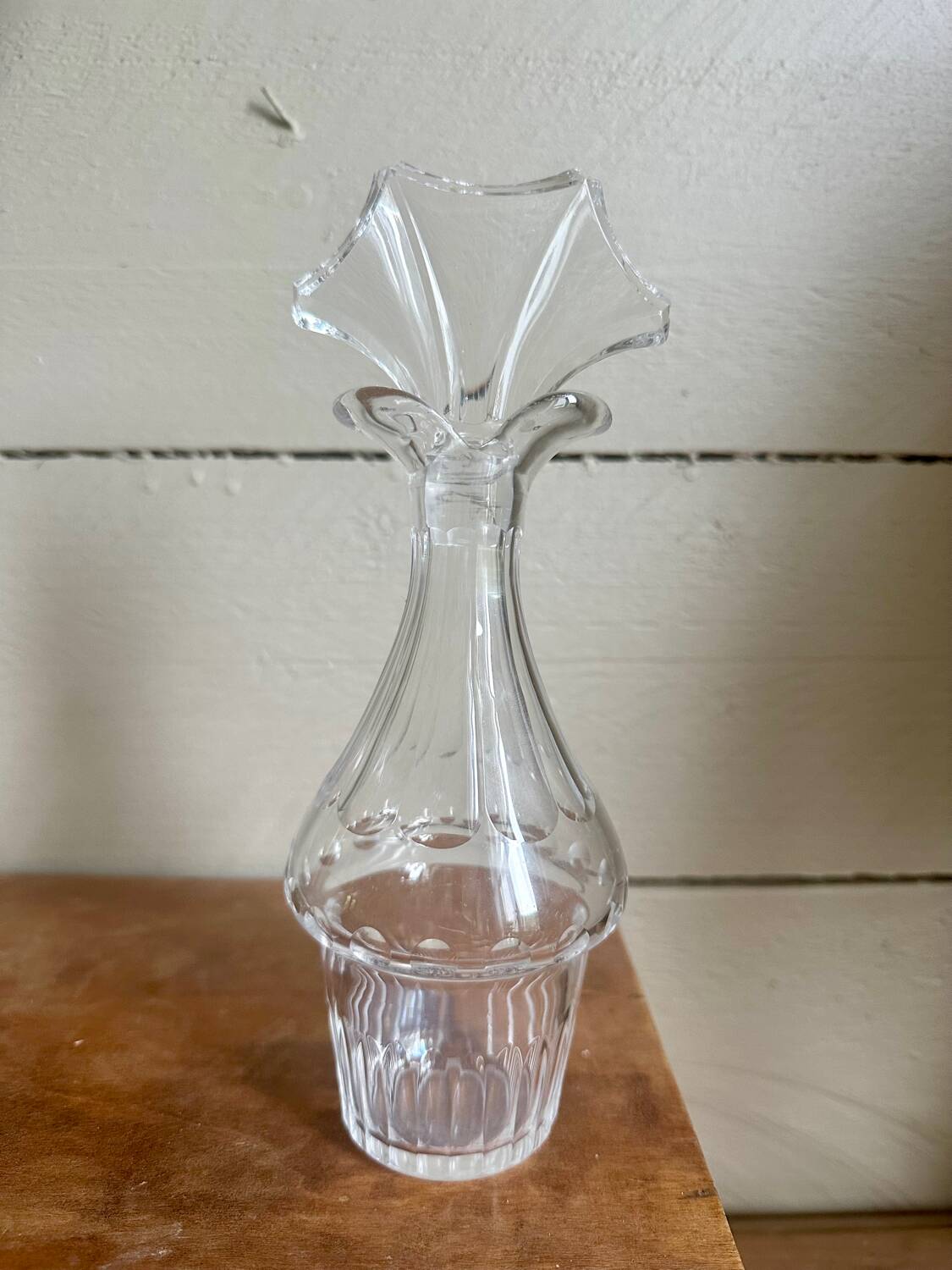 Small glass carafe