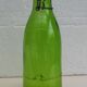 Green glass bottle