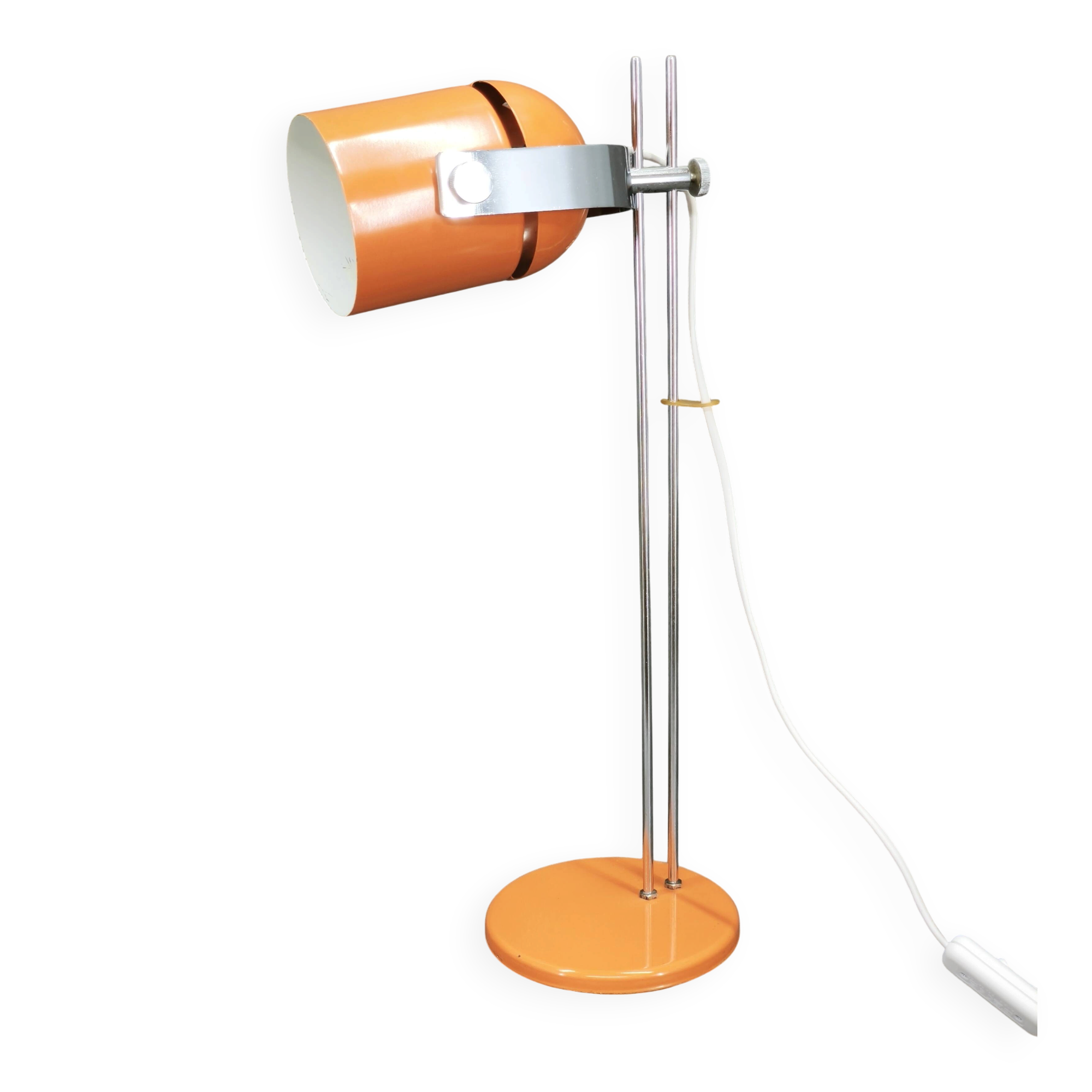 1960s Space Age Table Lamp by S. Jindra for Lidokov, Czechoslovakia