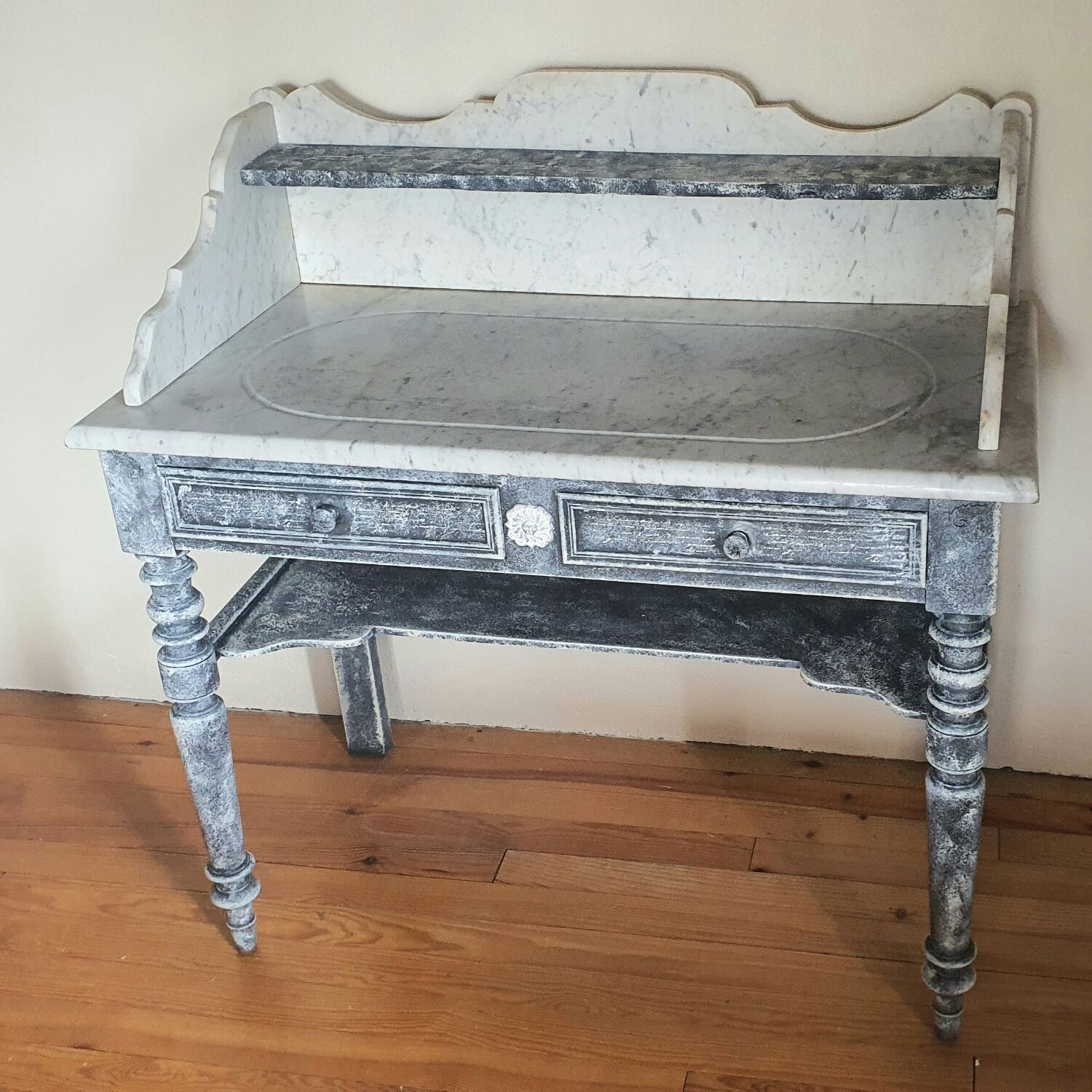 Table de toilette fin 19eme siècle