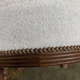 Pouf Art Deco era restored