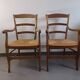 Paire de fauteuil en merisier