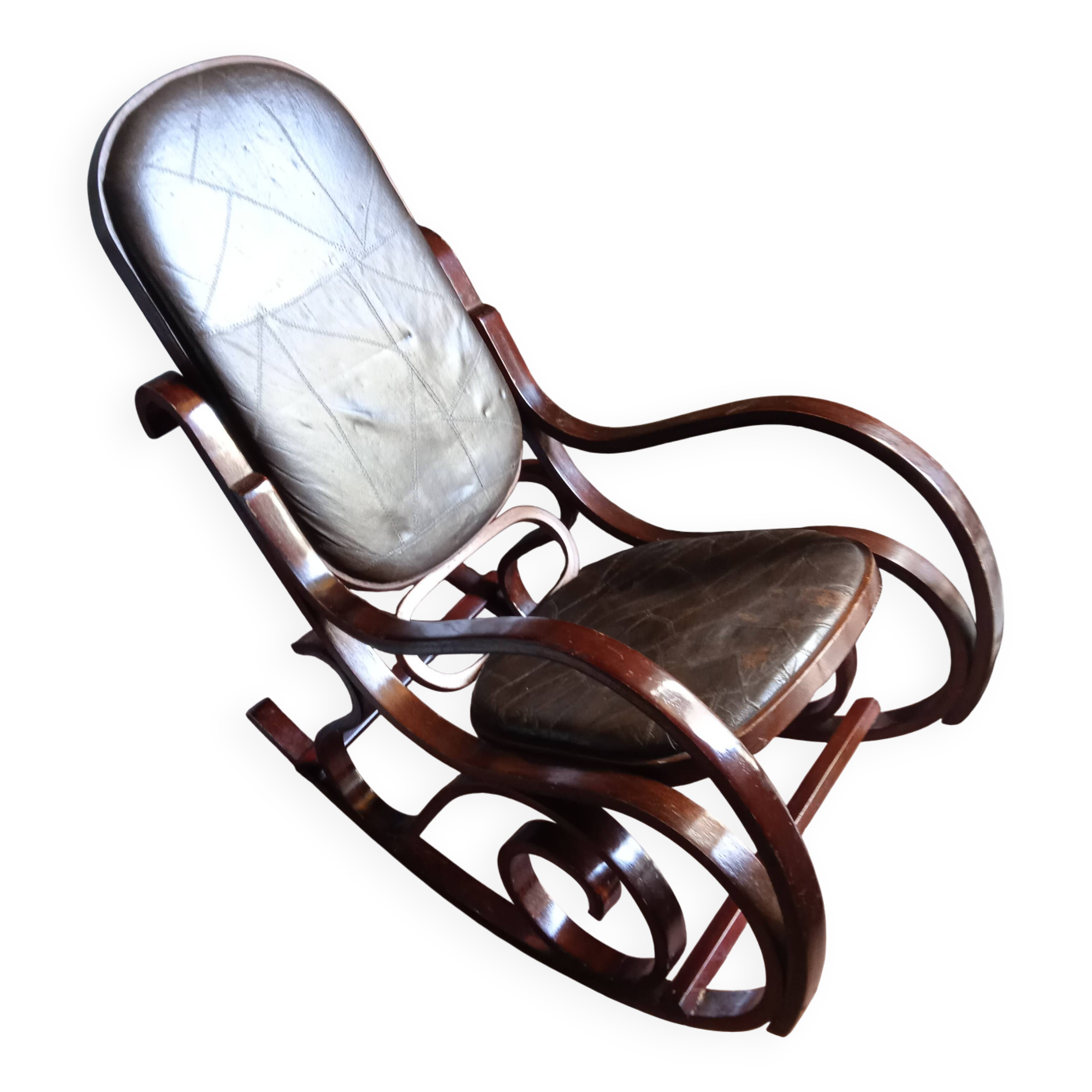 Rocking chair by "Luigi Crassevig"