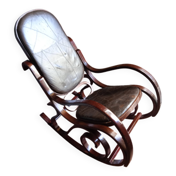 Rocking chair par "Luigi Crassevig"