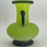 Vintage glass paste vase