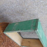 Tamis en bois carré vert