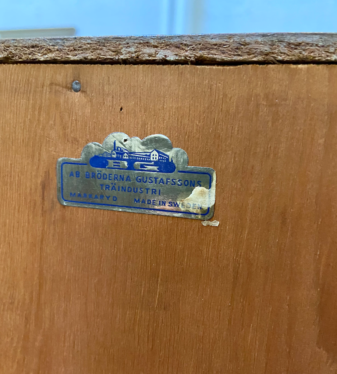 Scandinavian secretary Bröderna Gustafsson by Markaryd - swedish vintage furniture from the 1960s