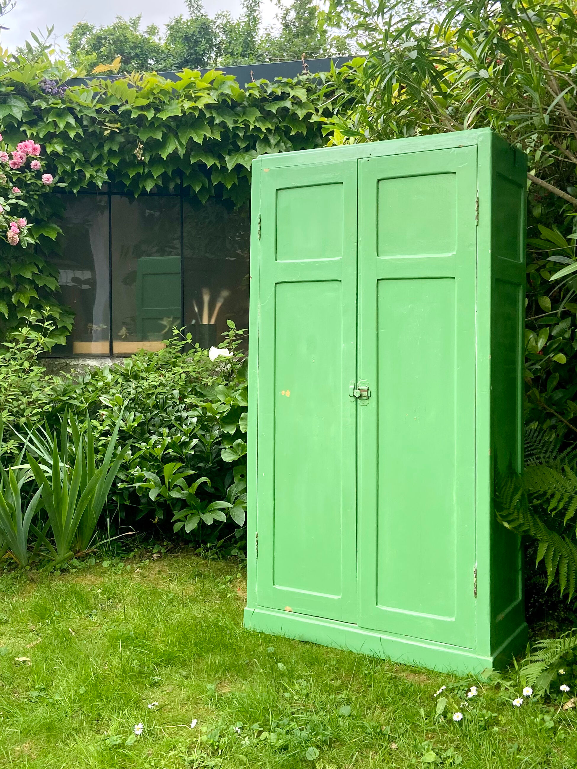 Vintage workshop cabinet