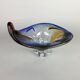 Bohemian art glass bowl, 1960's
