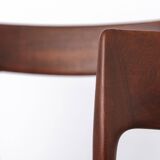 Set of 4 Niels Otto Møller Model 77 Chairs, Danish Mid Century Teak Dining