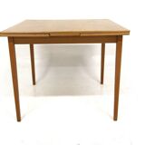 Oak "folding" dining table, Sweden, 1960