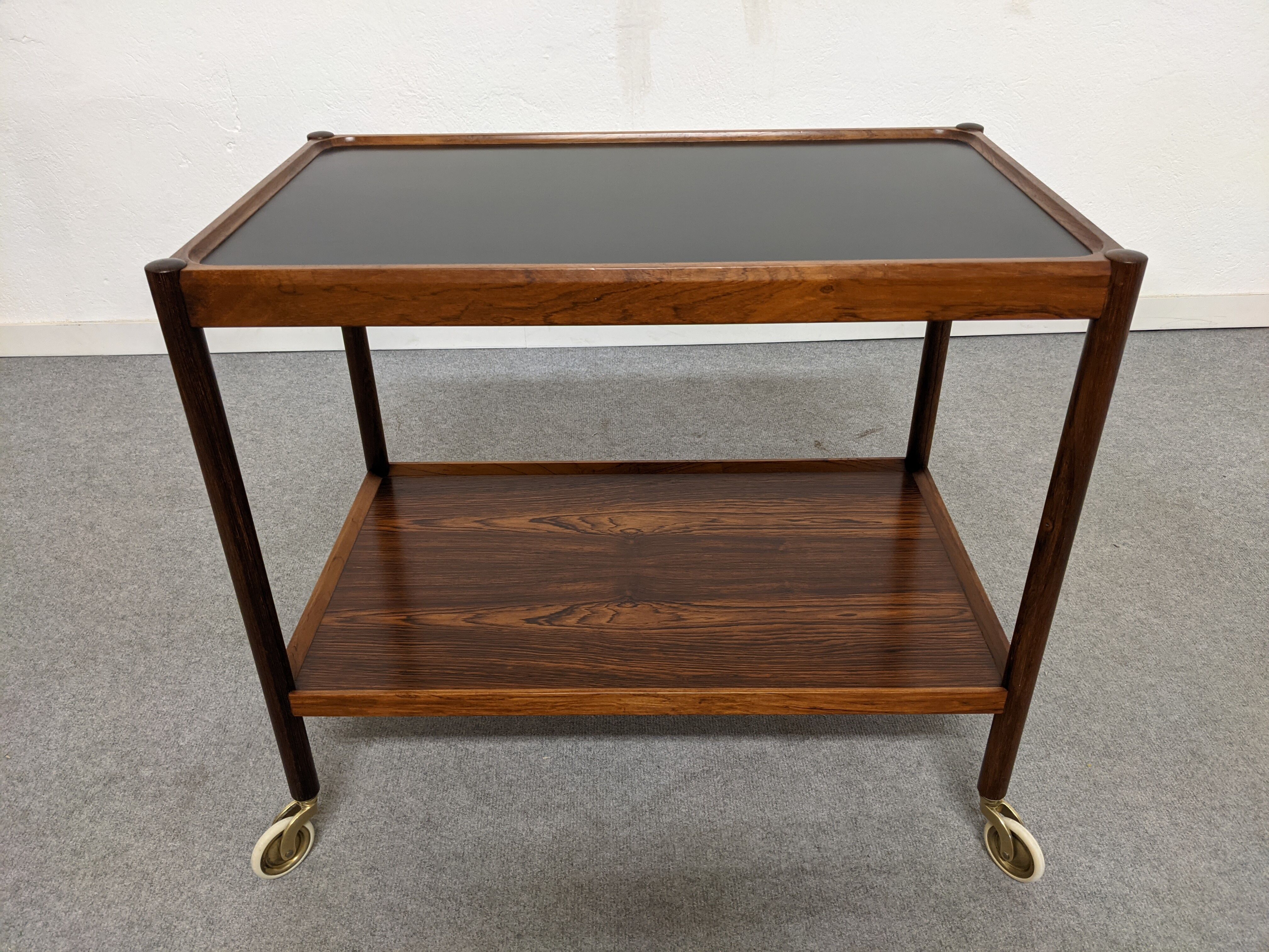 Danish wheeled dessert table by ludvig pontoppidan