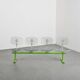 Michel Cadestin : Banc Beaubourg à 4 assises 1974