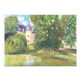 Tableau le château du lac