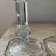 Pair of crystal candlesticks