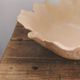 Large fruit bowl, leaf-shaped • Vintage